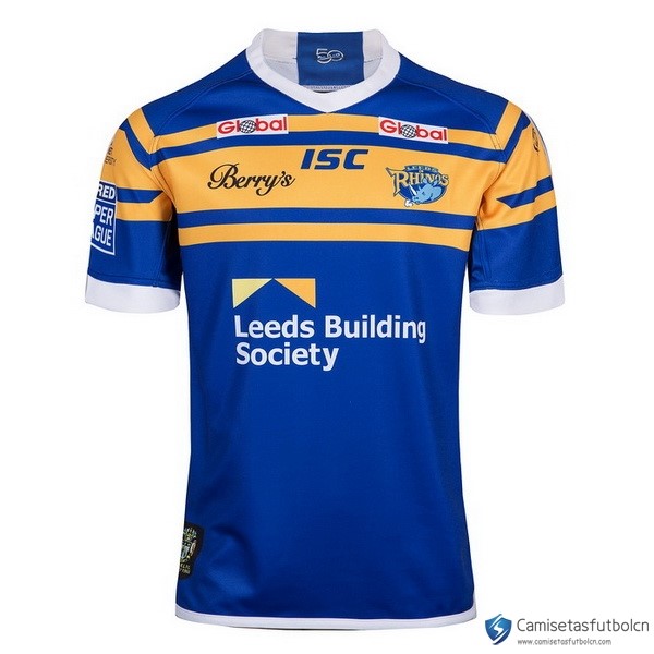 Camiseta Leeds Rhinos Primera equipo 2018 Azul